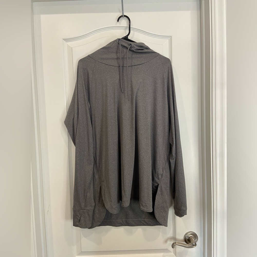 Ascend XL grey athletic hoodie shirt